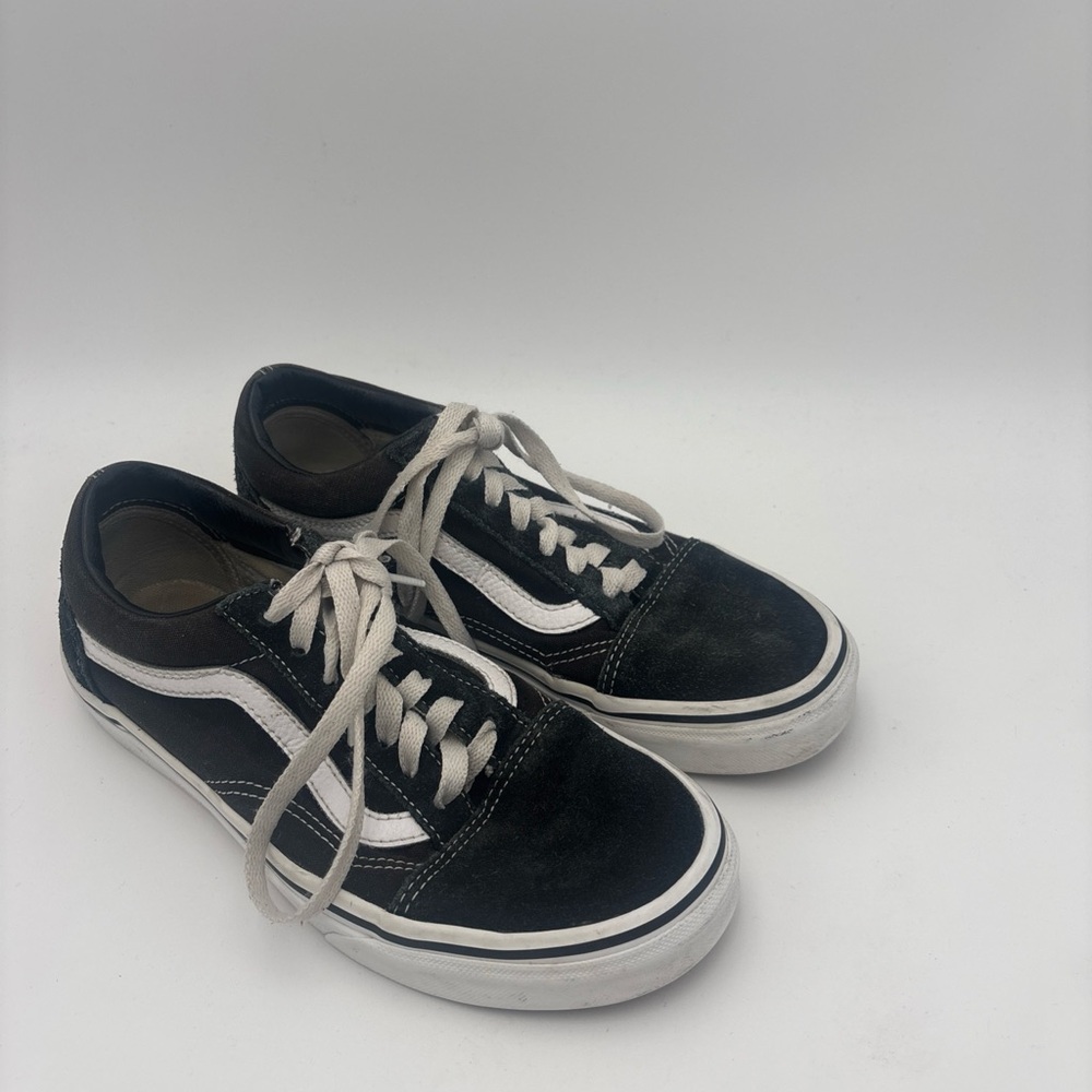 Vans Women's Black and White Athletic Shoes